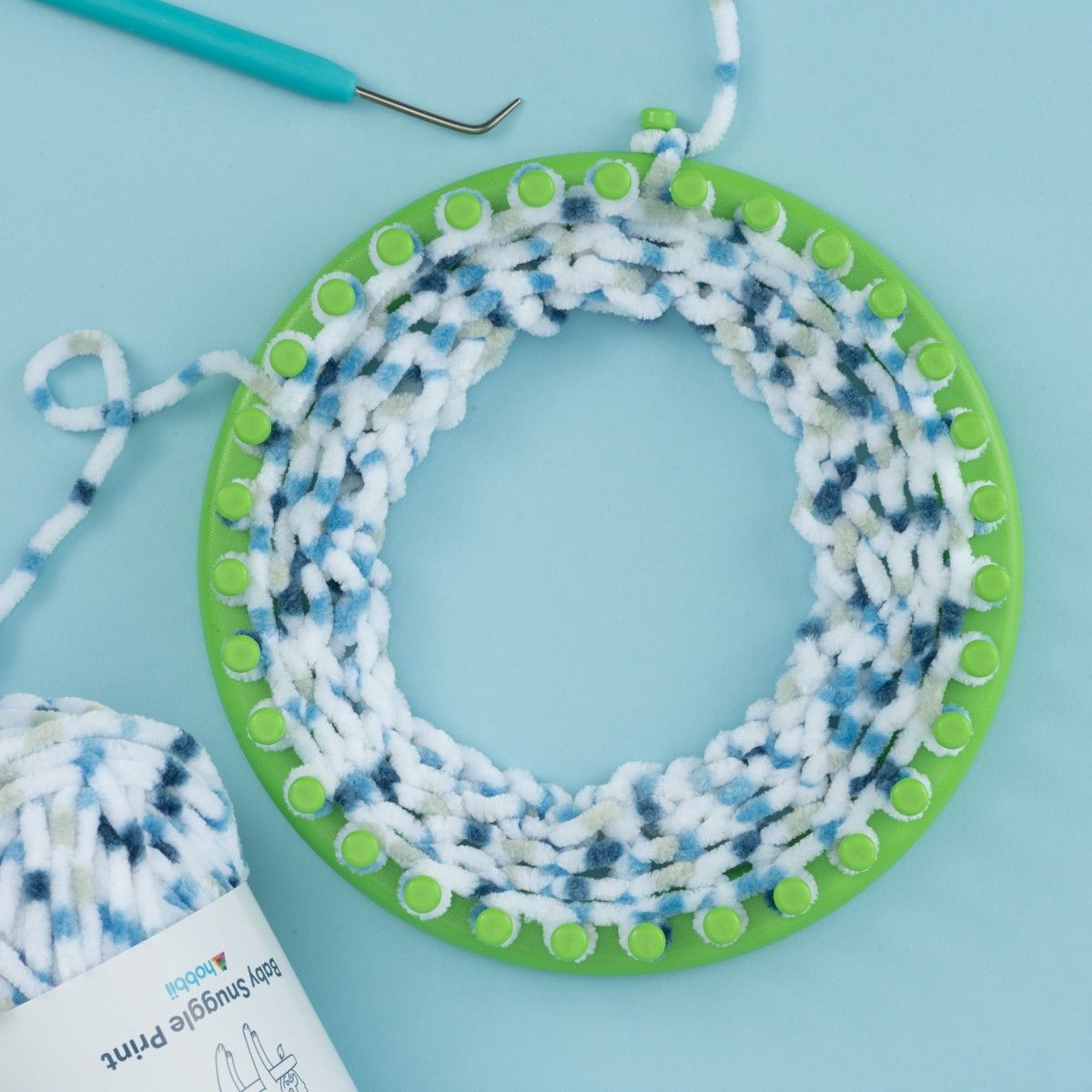 hobbii-strickring-set-4-gr-en-strickloom-mit-tasche image 6