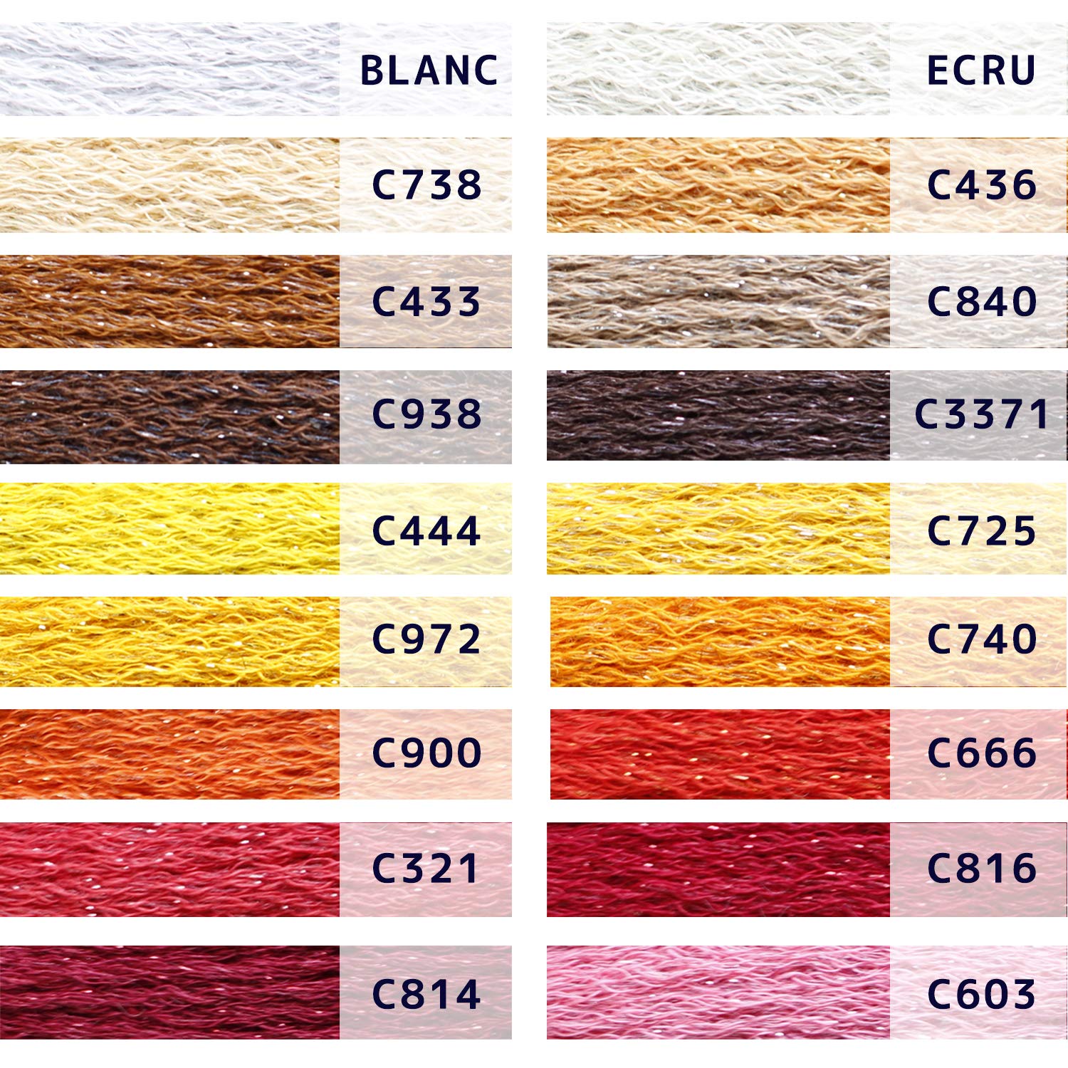 dmc-moulin-toile-stickgarn-sammeldose-35-farben-glitzer image 3