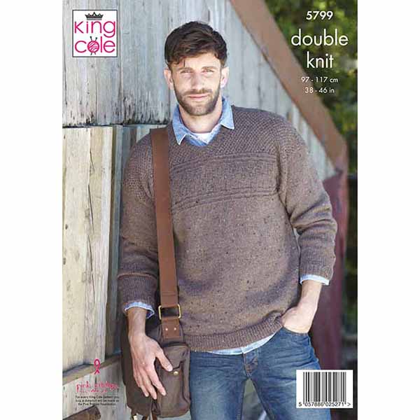king-cole-5799-herrenpullover-strickanleitung-dk image 2