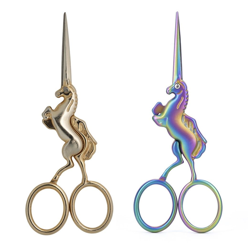 hobbii-einhorn-schere-stickschere-regenbogen-f-den image 1