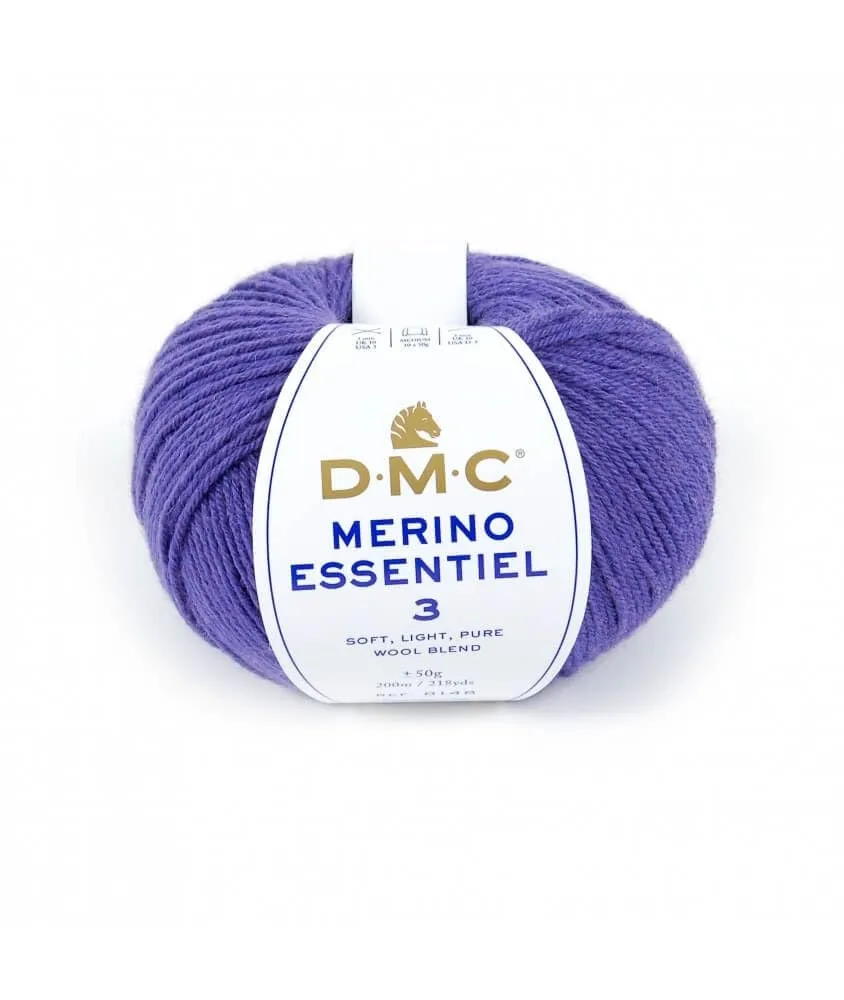 dmc-merino-essentiel-3-strickgarn-50g-dk-merinowolle image 1