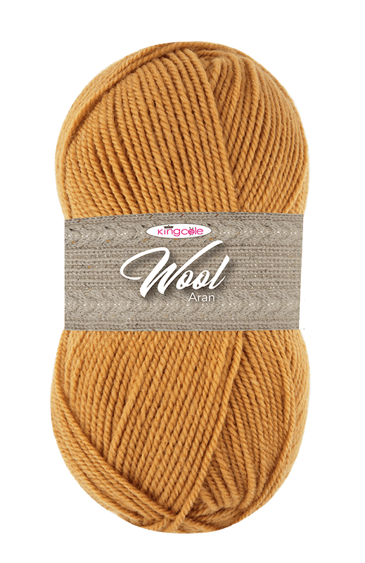king-cole-wool-aran-strickgarn-naturfaser-waschbar image 1
