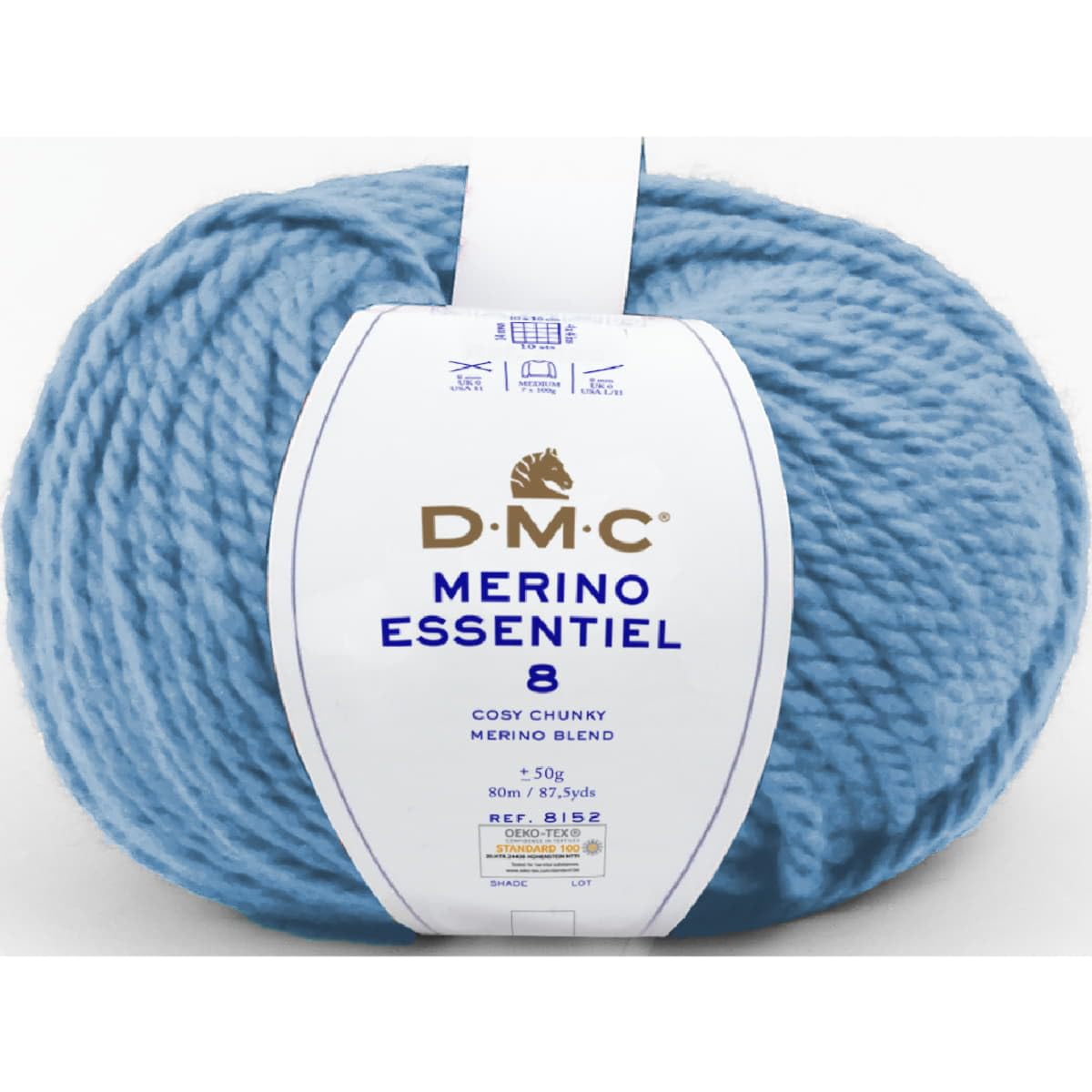 dmc-merino-essentiel-8-strickgarn-merinowolle-nadel-8-3 image 1