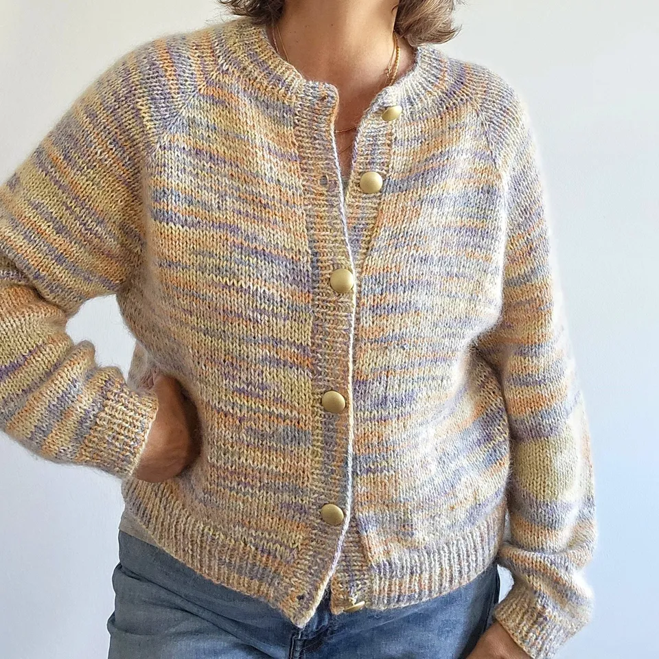 hobbii-hyggeprint-strickjacke-strickanleitung-pdf-s-xxl image 1