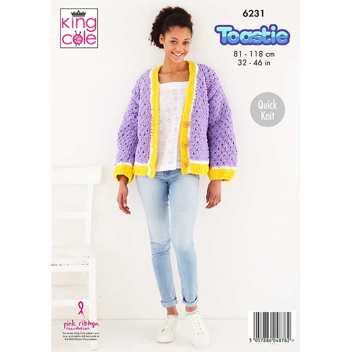 king-cole-patterns-6231-pullover-strickanleitung-toastie-wolle image 2