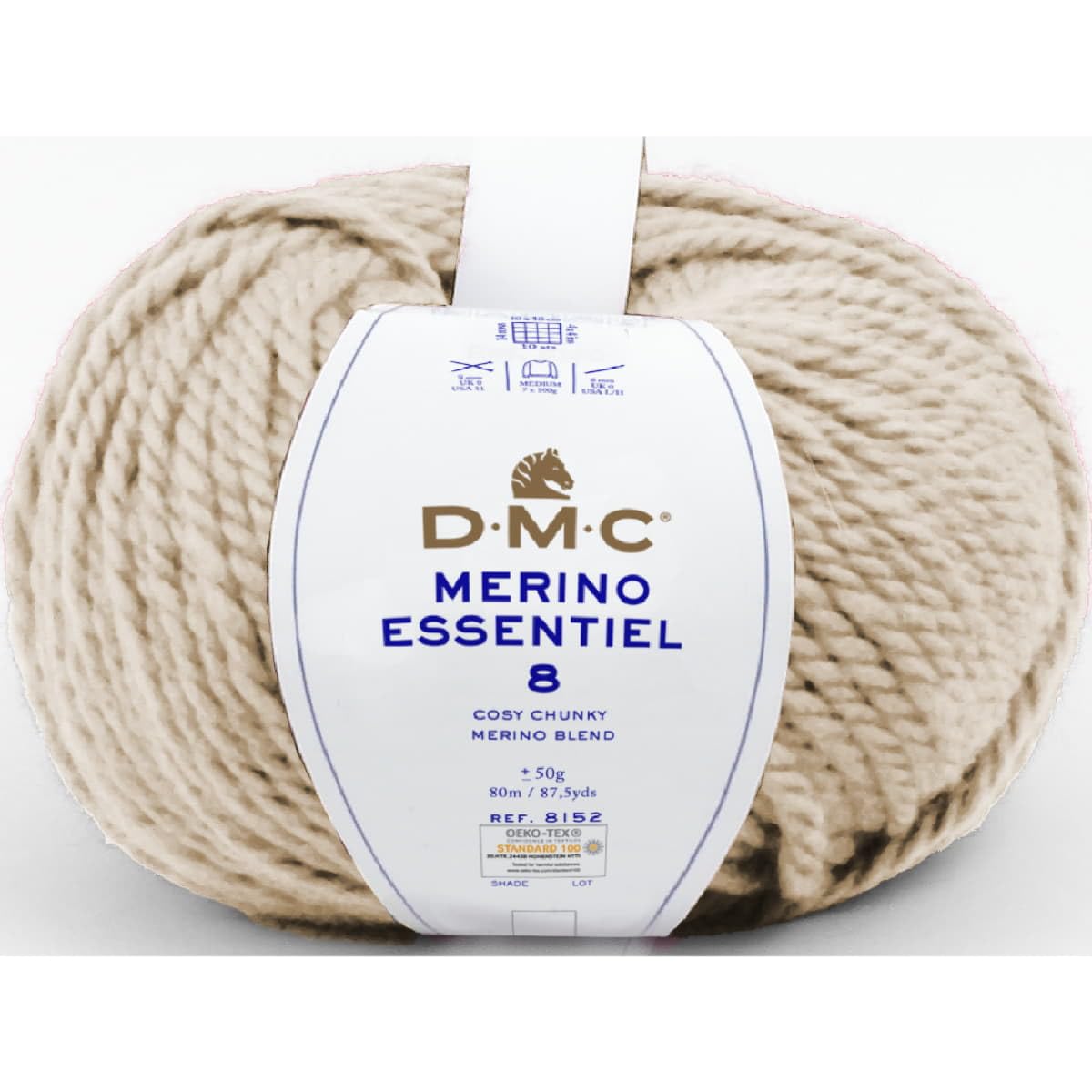 dmc-merino-essentiel-8-strickgarn-merinowolle-nadel-8-5 image 1