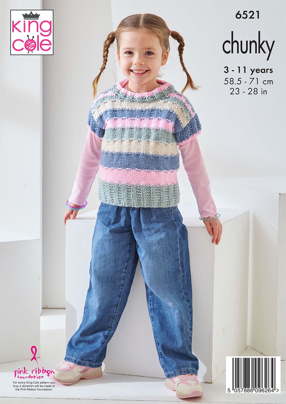 king-cole-patterns-baby-pullover-p6521-strickanleitung-chunky image 2