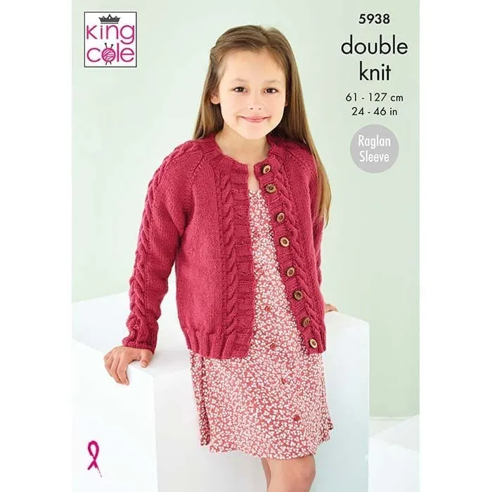 king-cole-5938-pullover-cardigan-strickanleitung-pricewise-dk image 1