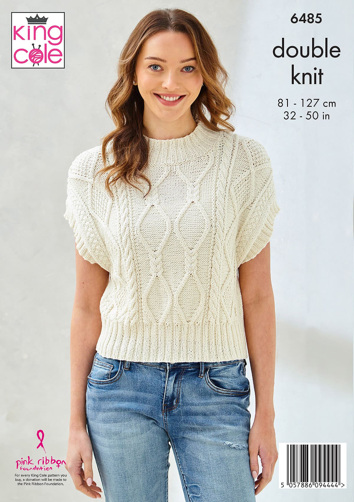 king-cole-6485-strickanleitung-pullover-weste-cottonsoft-dk image 2