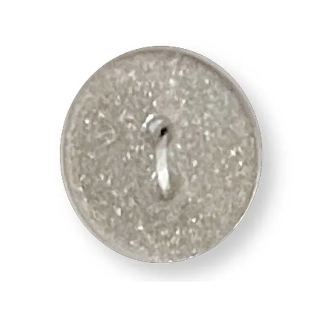 king-cole-knopf-glitzer-silber-rund-40-ligne-flach image 1