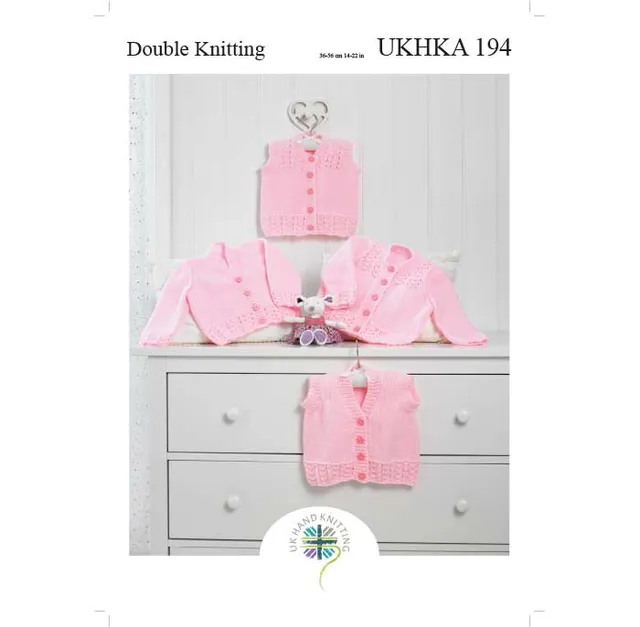 ukhka-194-king-cole-cardigans-strickanleitung-westen image 1