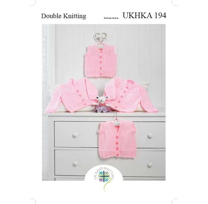ukhka-194-king-cole-cardigans-strickanleitung-westen image 1