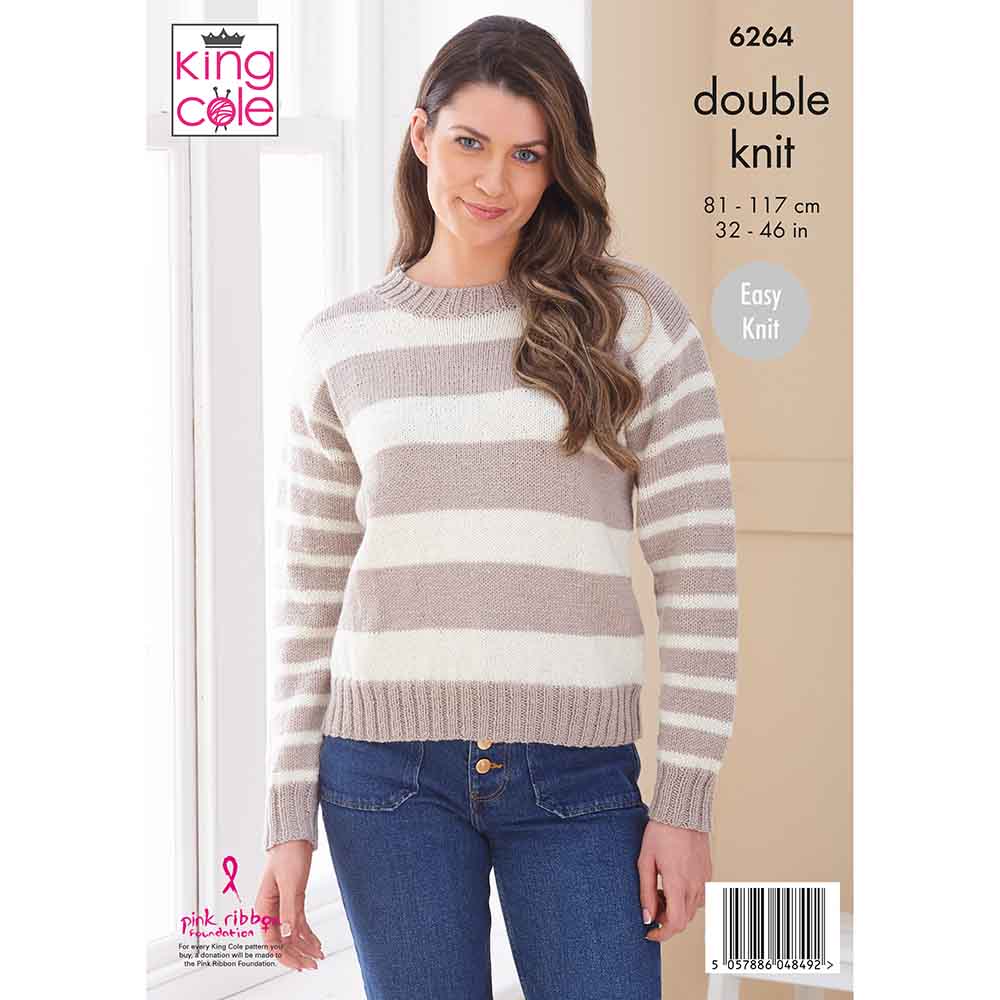 king-cole-6264-strickanleitung-sweater-orchard-dk image 2