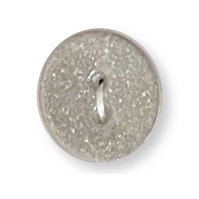 king-cole-knopf-glitzer-silber-rund-40-ligne-flach image 1