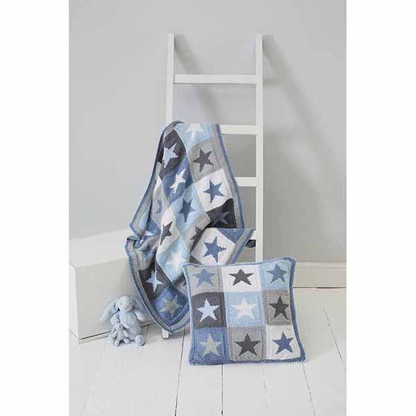 king-cole-5734-decken-strickanleitung-bamboo-cotton-dk image 2