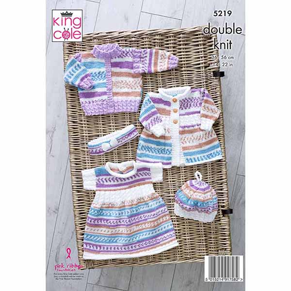 king-cole-5219-cherish-dk-strickanleitung-cardigan image 2