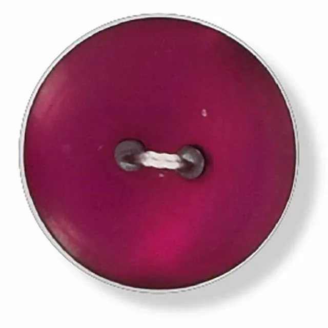 king-cole-haberdashery-rundknopf-claret-30-ligne-weinrot image 1