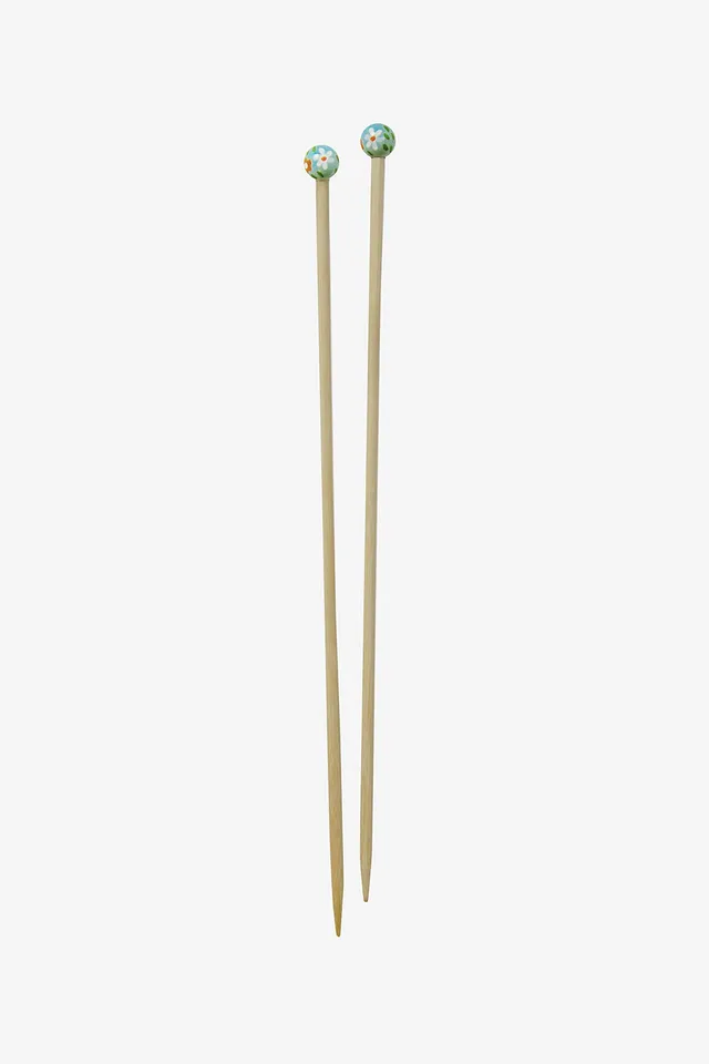 dmc-stricknadeln-bambus-40cm-st-rke-7-blau image 1