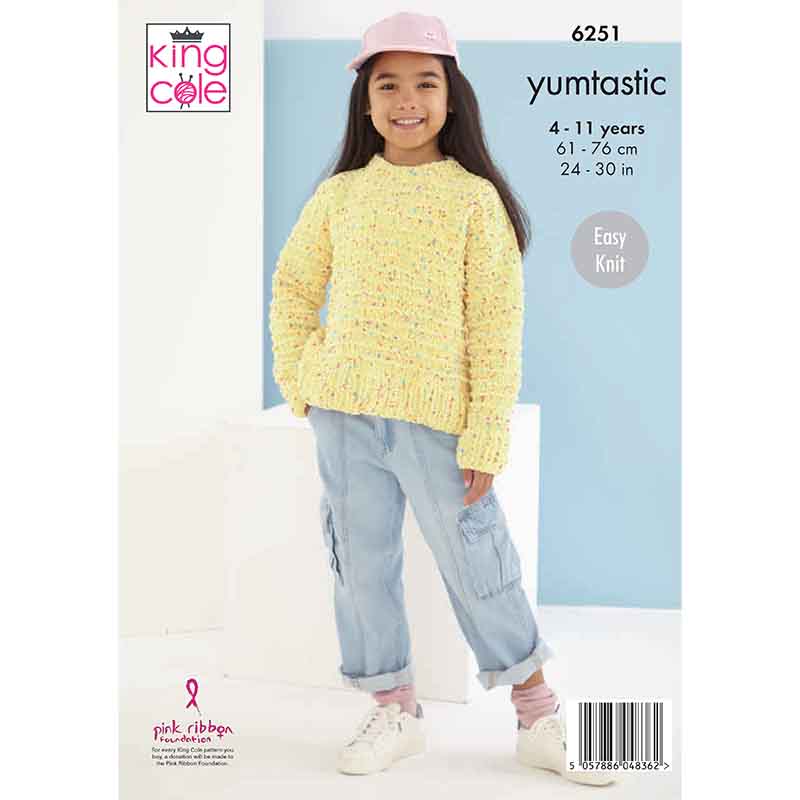 king-cole-6251-yumtastic-kinder-pullover-cardigan-anleitung image 2