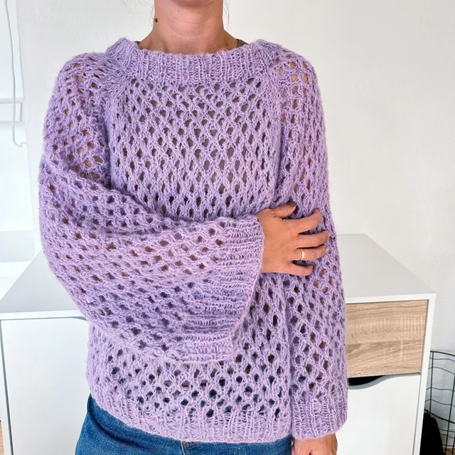 hobbii-lavender-fields-pullover-strickanleitung-pdf-xs-3xl-loch image 1