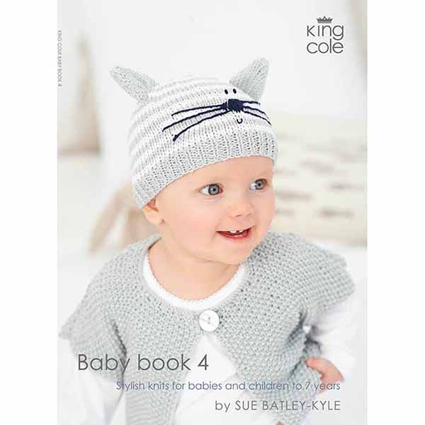 king-cole-baby-book-4-strickbuch-baby-anleitungen image 1