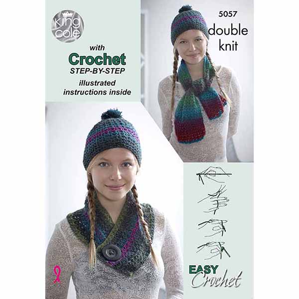 king-cole-5057-h-kelanleitung-schal-m-tze-loop-riot-dk image 1