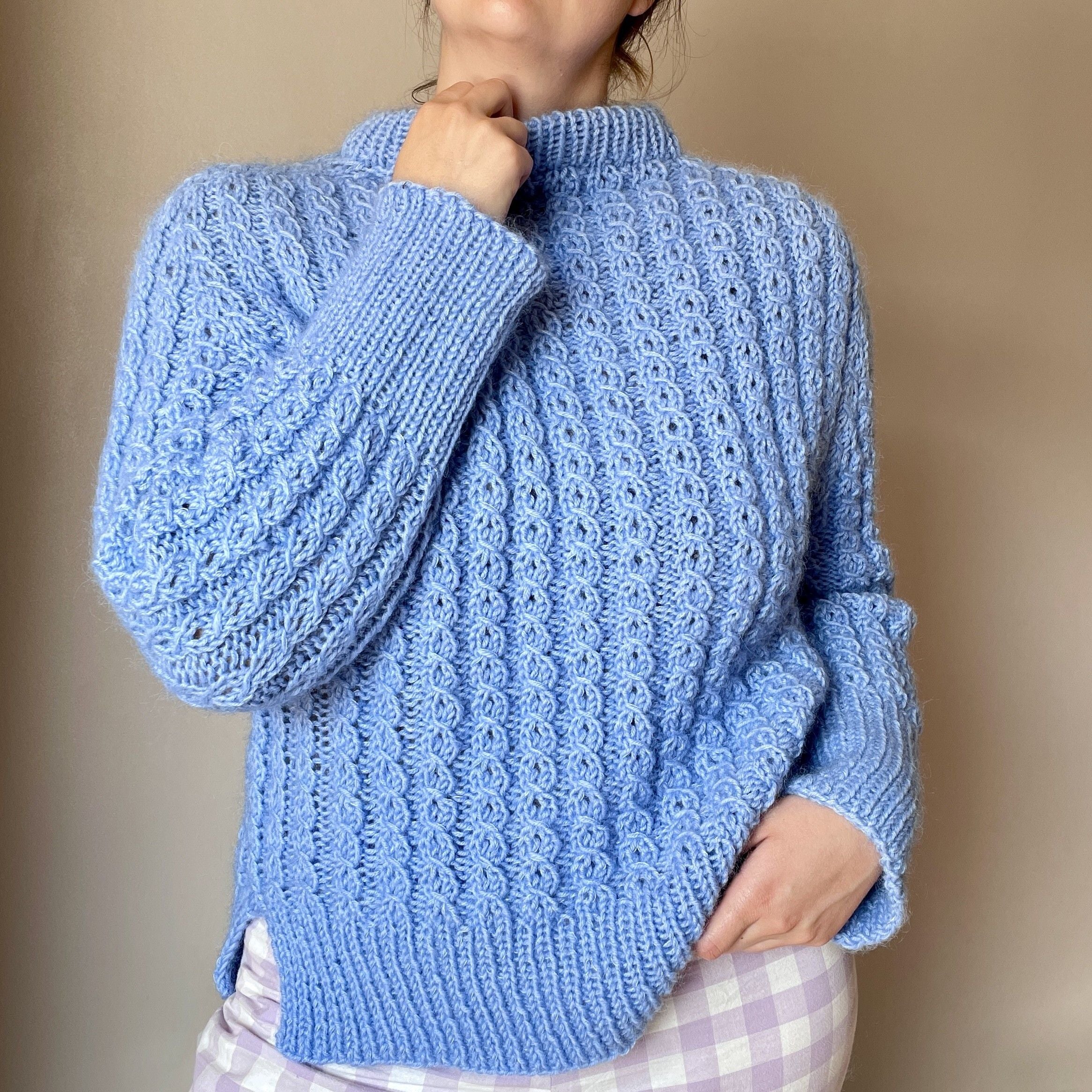 hobbii-anleitungen-easy-twist-sweater-pullover-xs-pdf image 1