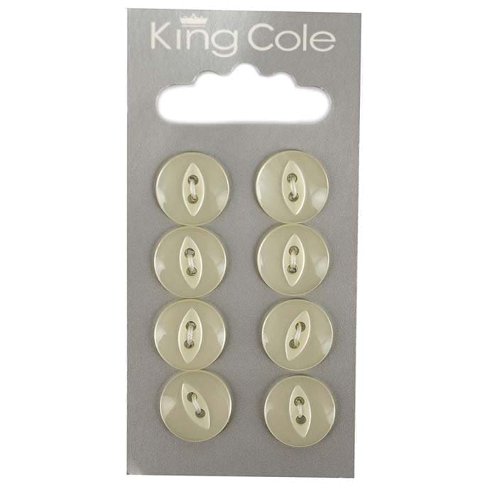 king-cole-haberdashery-fischaugen-kn-pfe-gelb-klein image 1