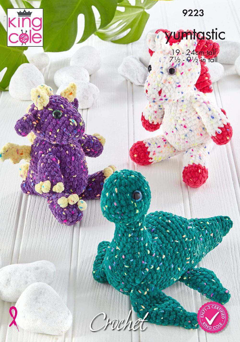king-cole-p9223-fabelwesen-h-kelanleitung-yumtastic-amigurumi image 1