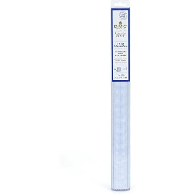 dmc-aida-perlmutt-kreuzstichstoff-14ct-hellblau-800 image 1