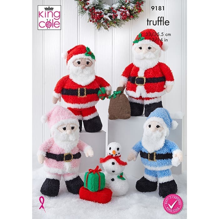 king-cole-9181-strickanleitung-weihnachtsm-nner-truffle image 1
