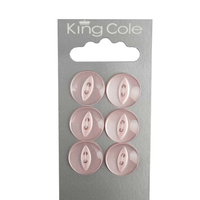 king-cole-haberdashery-fish-eye-kn-pfe-pink-gro image 1