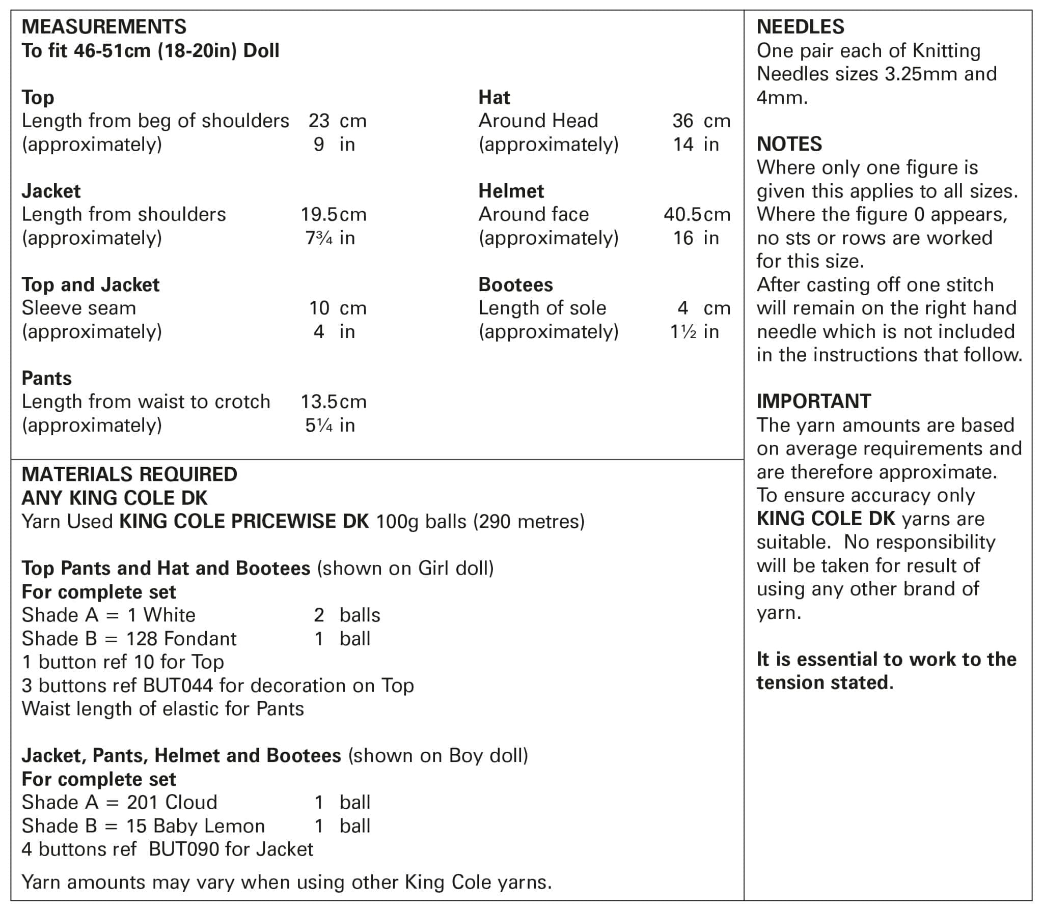 king-cole-patterns-5924-strickanleitung-puppenkleidung-pricewise-dk image 3