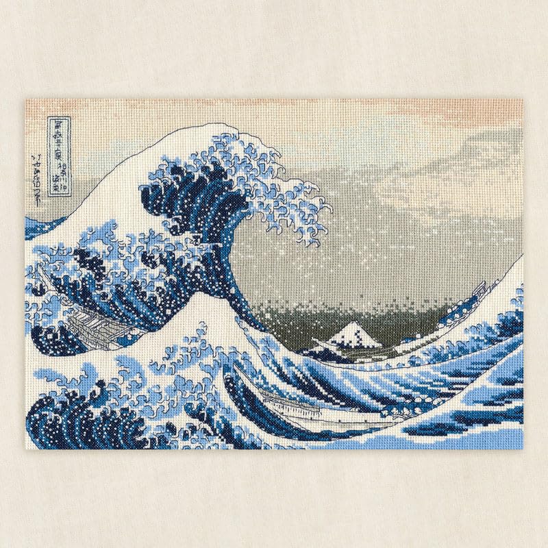 dmc-moulin-kreuzstichset-gro-e-welle-hokusai-british-museum image 3