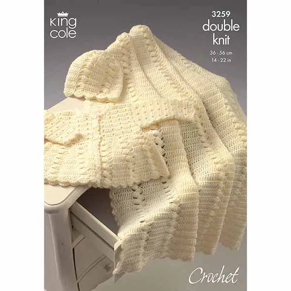 king-cole-patterns-3259-h-kelanleitung-mantel-m-tze-dk image 1