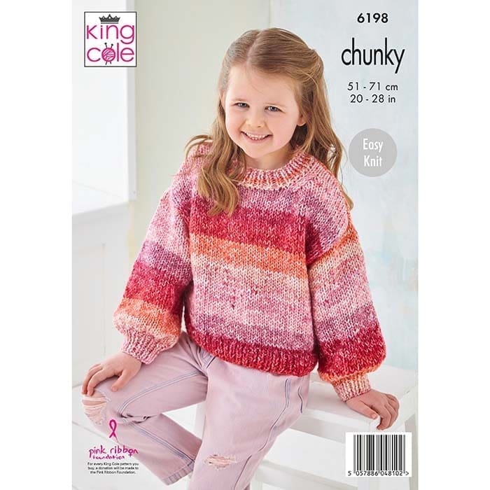 king-cole-patterns-6198-strickanleitung-jacke-hedgerow-chunky image 2