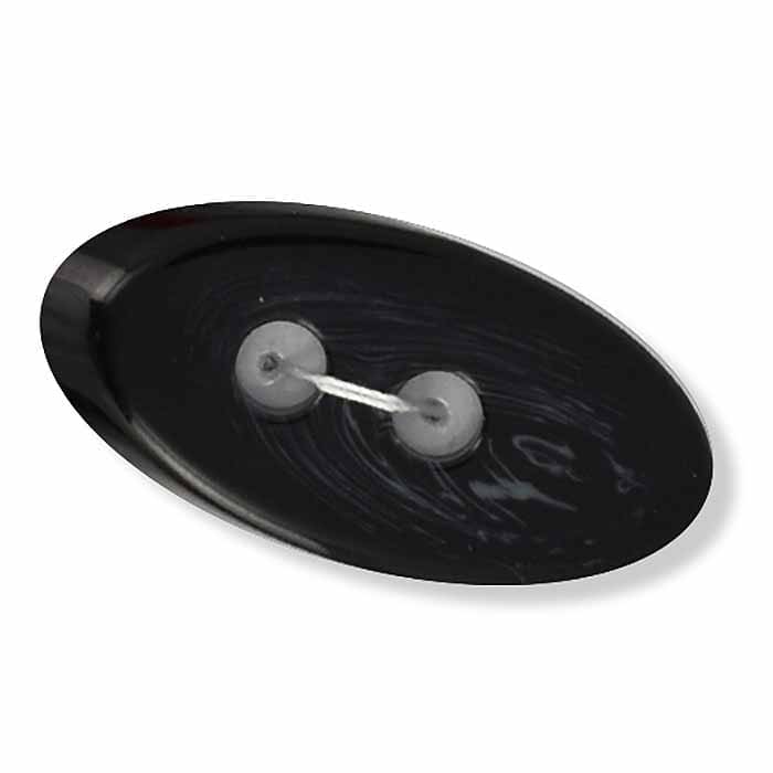 king-cole-haberdashery-oval-knopf-charcoal-40-mm image 1
