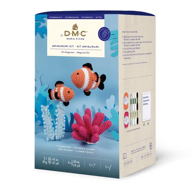 dmc-clownfisch-amigurumi-h-kelset-baumwolle-mittel image 1