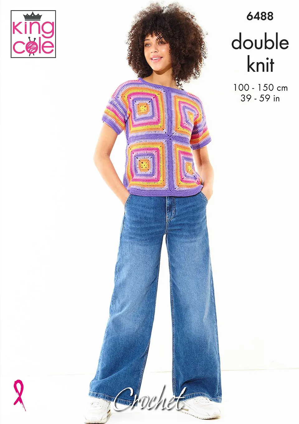 king-cole-6488-cottonsoft-dk-top-h-kelanleitung-kurzarm image 1