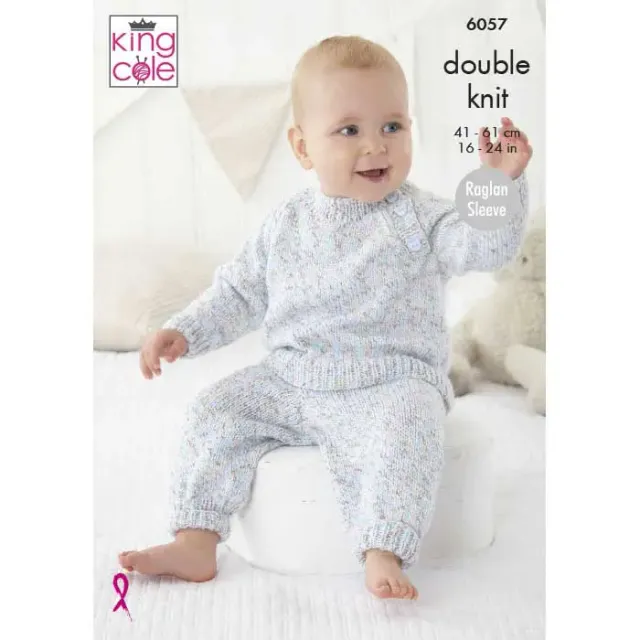 king-cole-6057-strickanleitung-pullover-latzkleid-hose-cloud-nine-dk image 1
