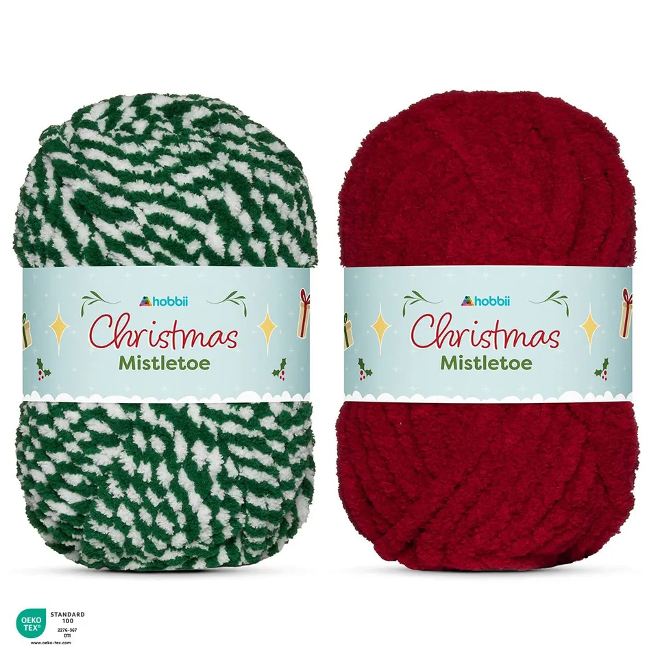 hobbii-mistletoe-weihnachtsgarn-polyester-white-01-kuschelweich image 1
