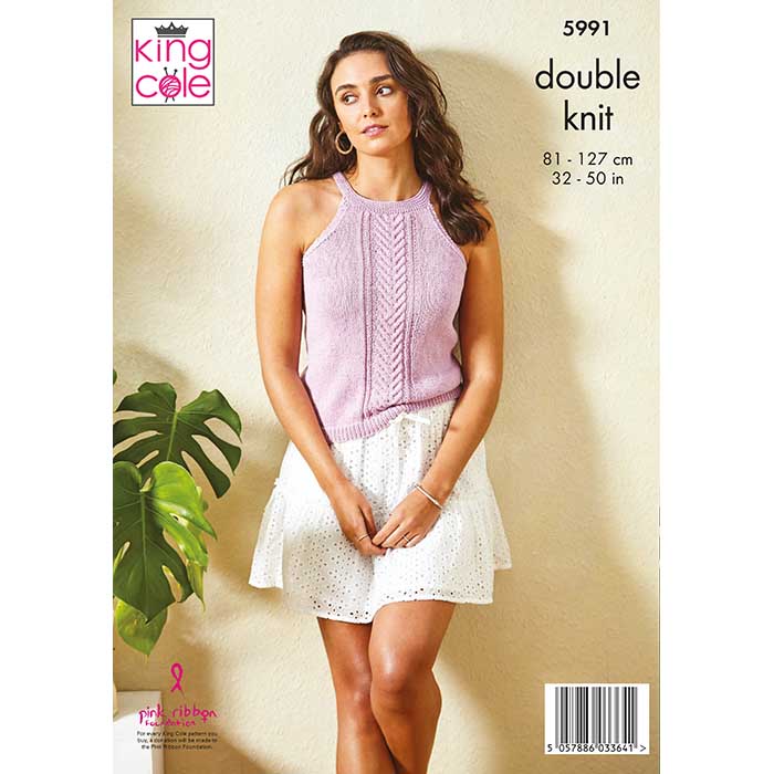king-cole-5991-tops-strickanleitung-linendale-dk image 2