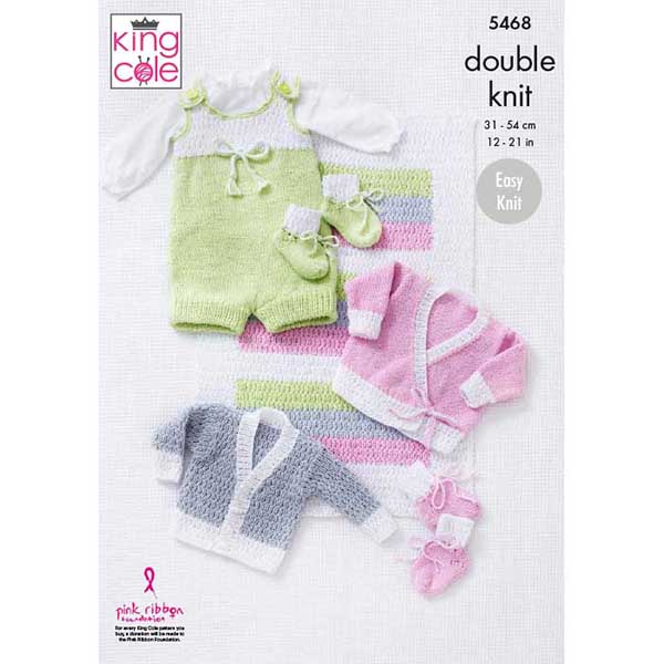 king-cole-5468-strickanleitung-babydecke-cottonsoft-dk image 1
