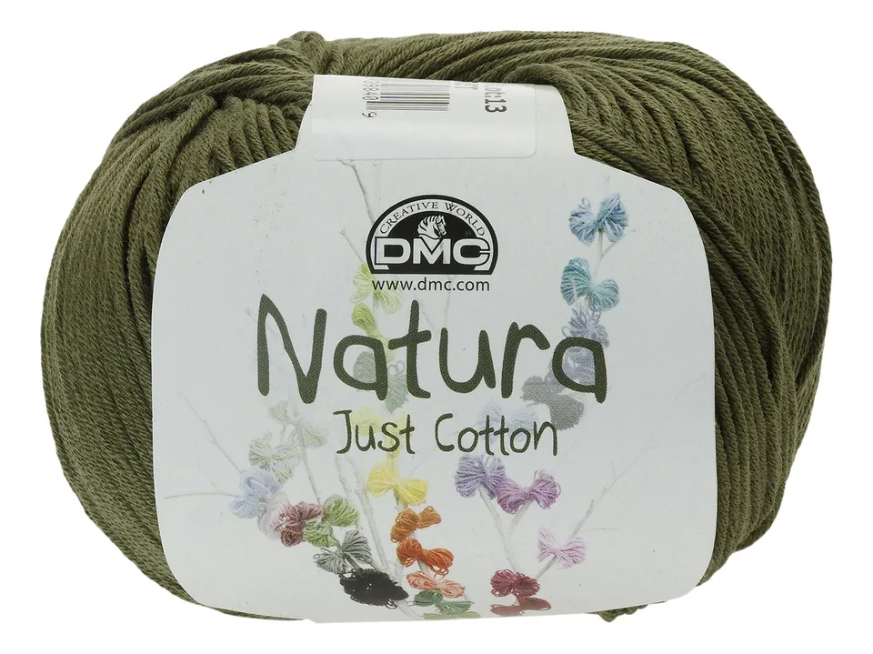 dmc-natura-just-cotton-n46-h-kelgarn-foret-baumwolle image 1