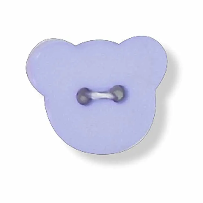 king-cole-haberdashery-teddy-bear-knopf-lila-24-ligne image 1
