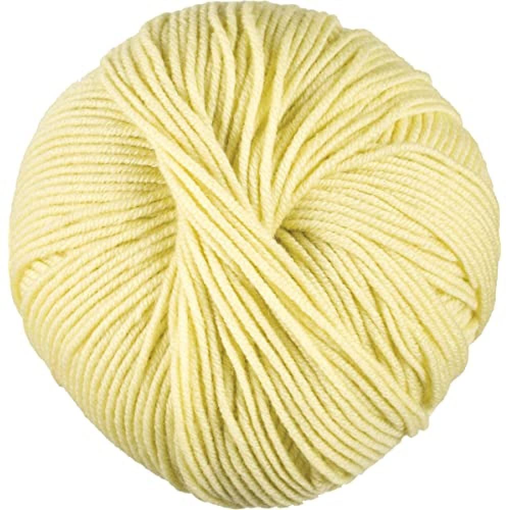 dmc-merino-essentiel-woolly-strickwolle-50g-092-hellgelb image 1