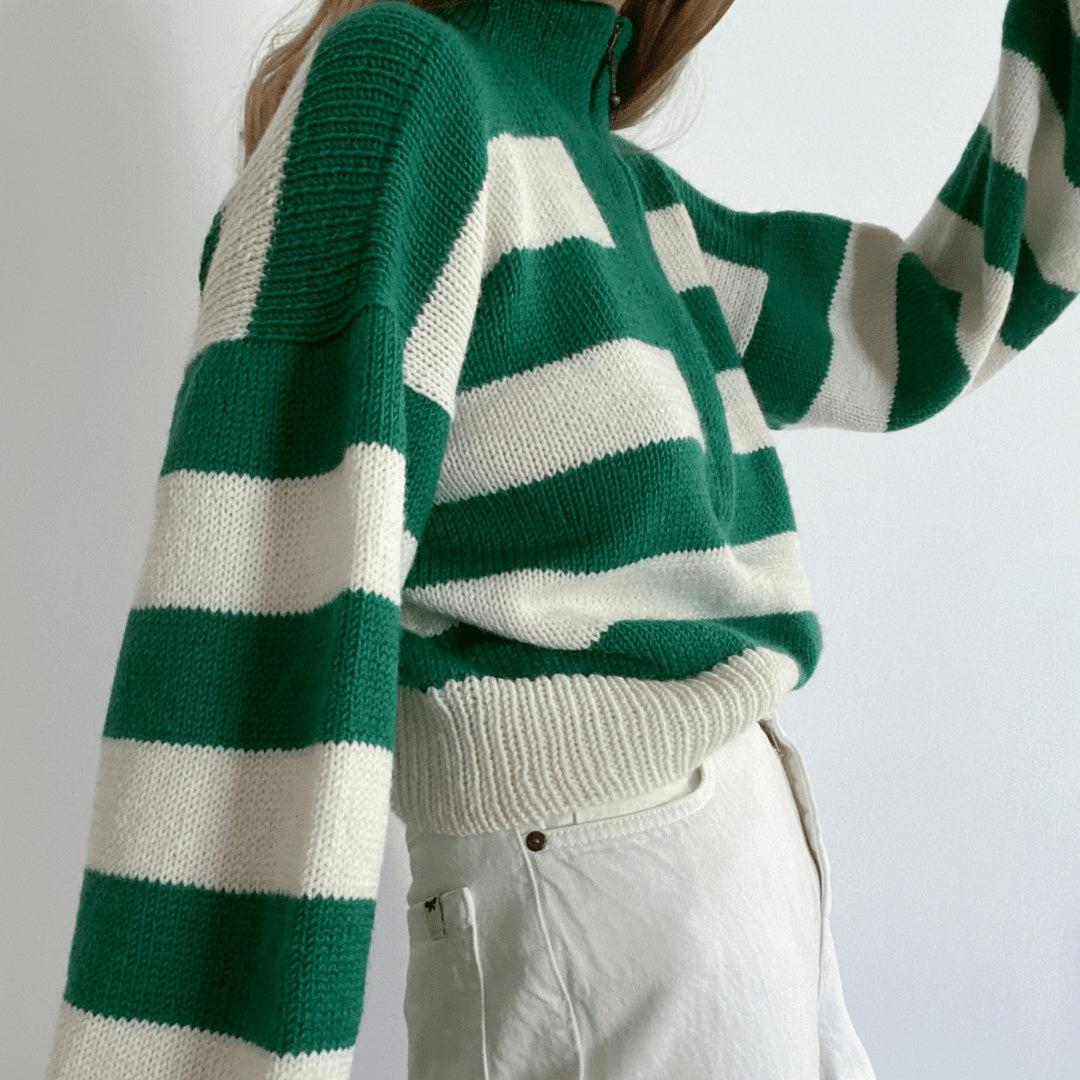 hobbii-zipper-sweater-pullover-strickanleitung-xs-2xl-troyer image 3