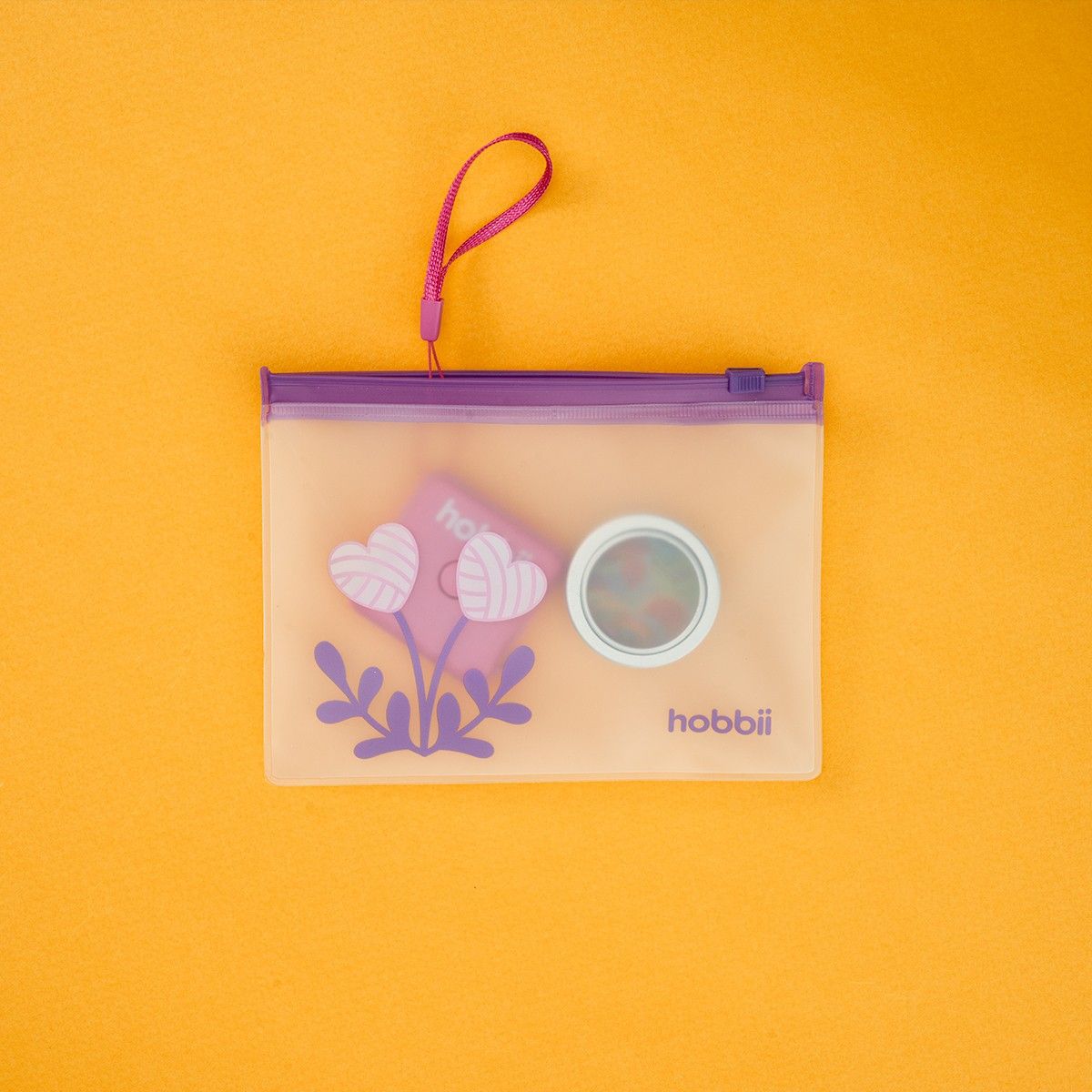 hobbii-zubeh-r-rei-verschlussbeutel-set-3-teilig-lila image 3
