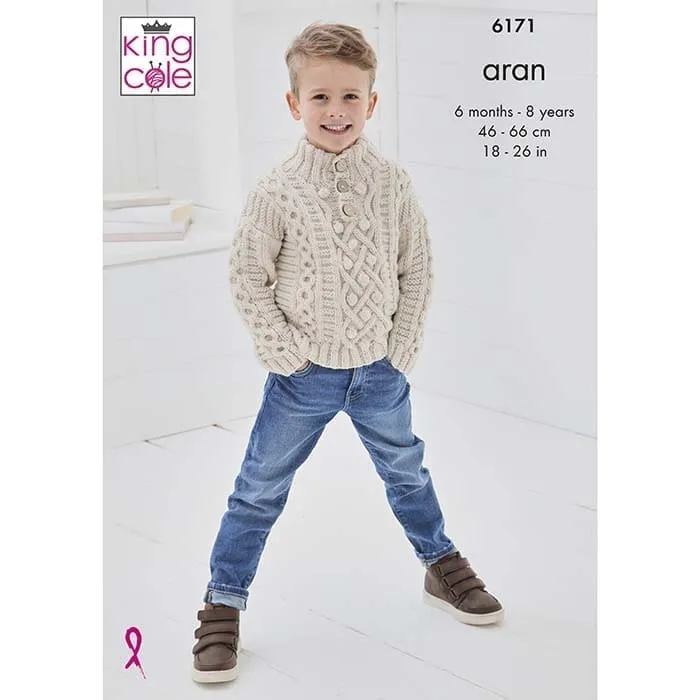 king-cole-6171-strickanleitung-pullunder-comfort-aran image 1