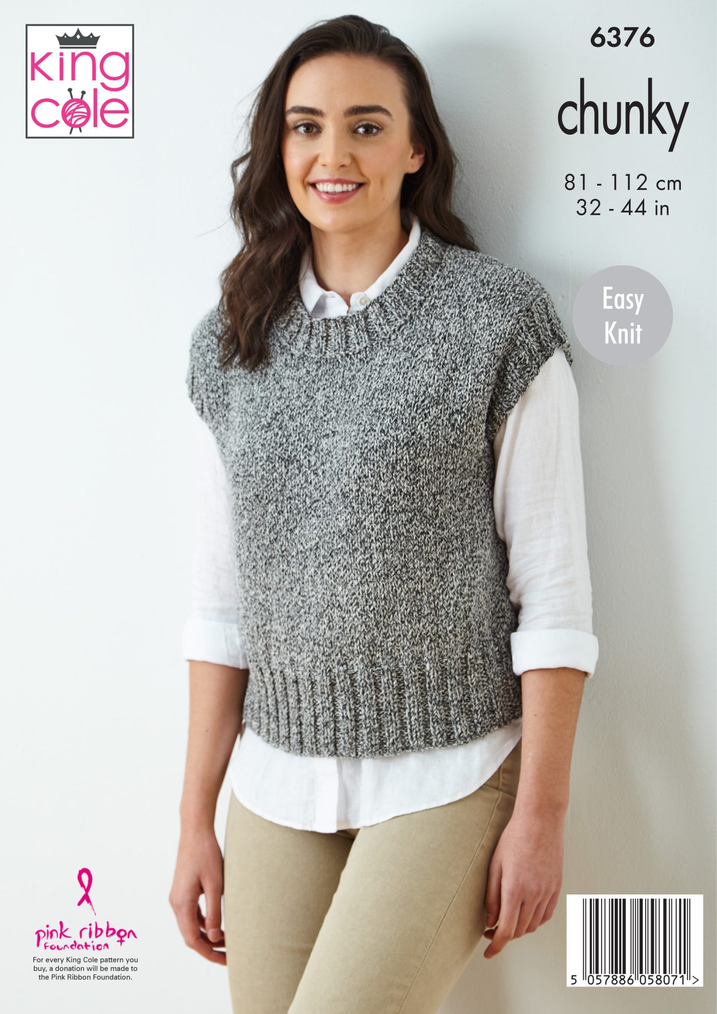 king-cole-6376-strickanleitung-pullover-weste-simply-denim image 2